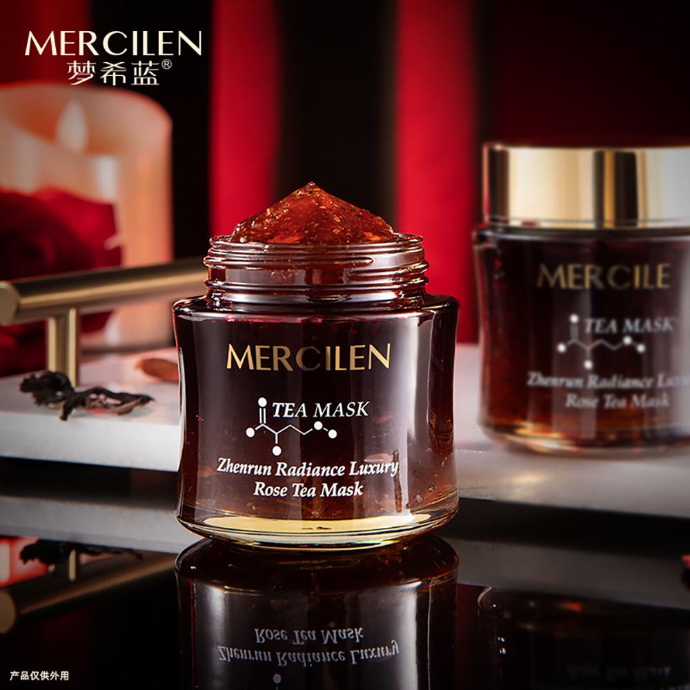 Luxury Skincare Anti Aging - Radiant Luxurious Rose Tea Mask Balance