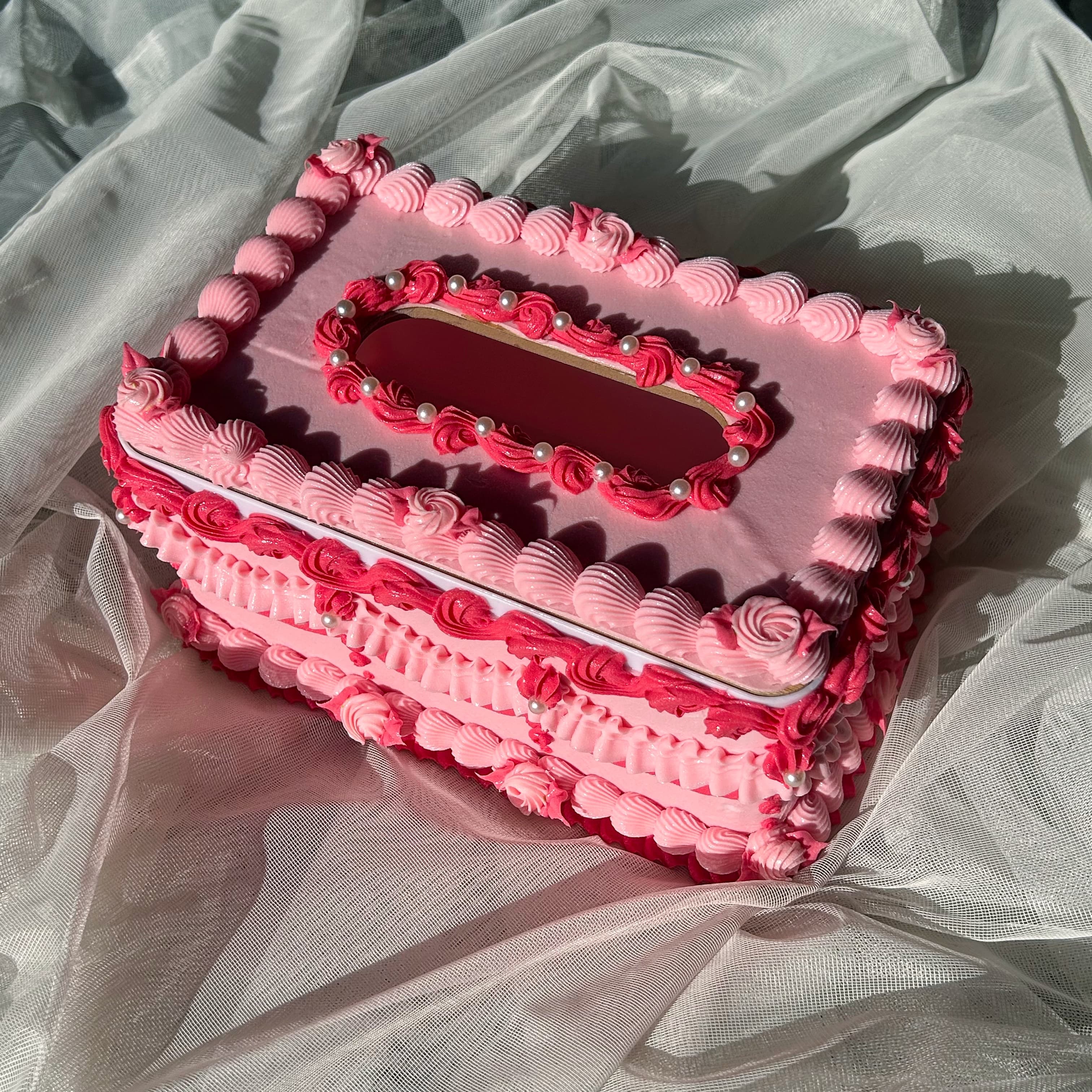 Handmade Decoden Cream Cake Ti - Luxury Skincare Box บทวิจารณ์และราคา