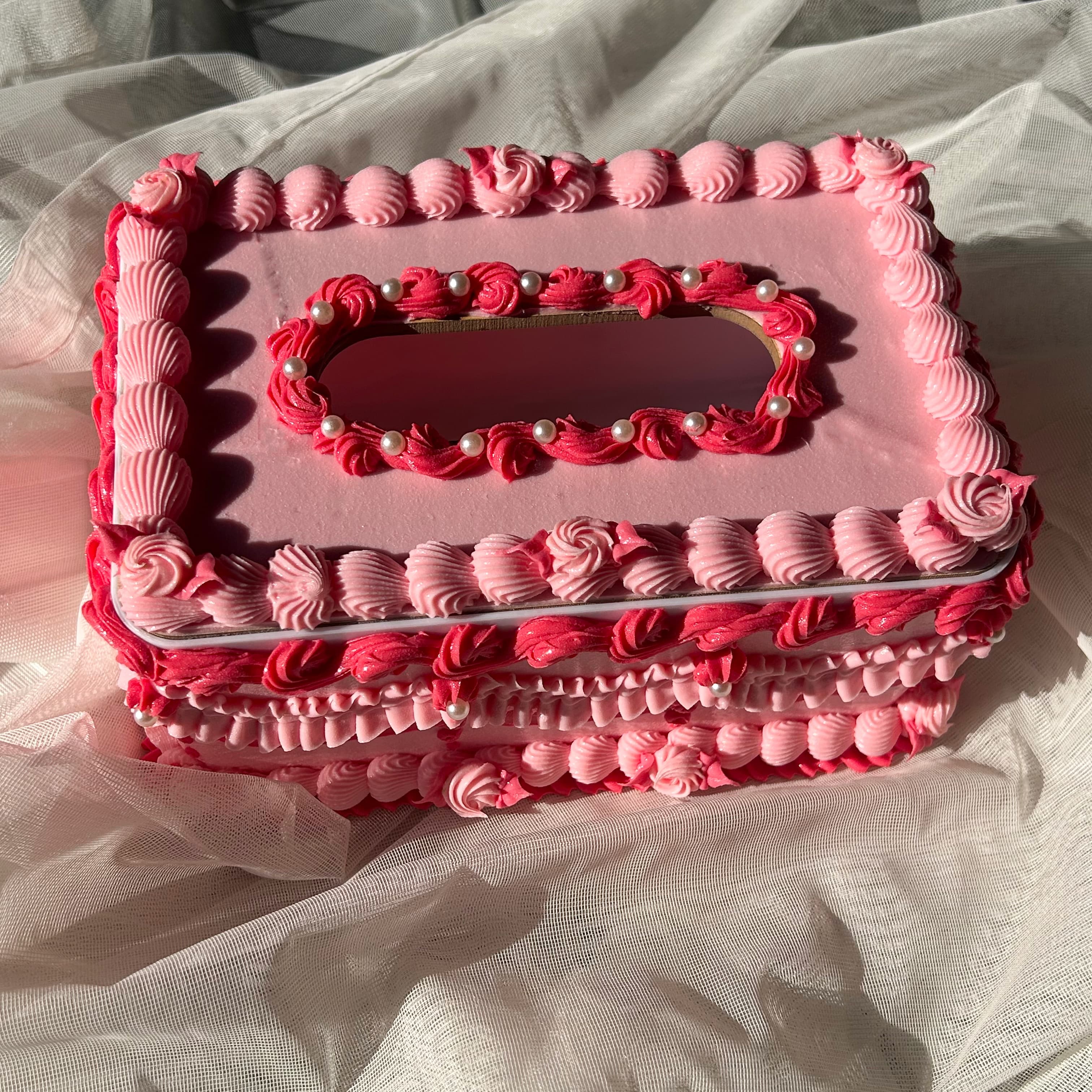 Handmade Decoden Cream Cake Ti - Luxury Skincare Box บทวิจารณ์และราคา
