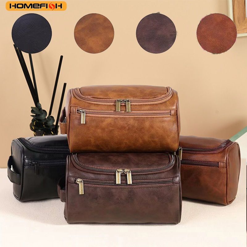 HOMEFISH Men PU Vintage Luxury - Luxury Skincare Box บทวิจารณ์และราคา