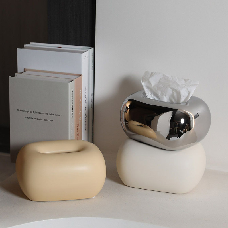 Ceramic Cream-colored Tissue B - Luxury Skincare Box บทวิจารณ์และราคา