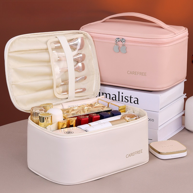 Luxury PU Makeup Bag for Women - Luxury Skincare Box บทวิจารณ์และราคา