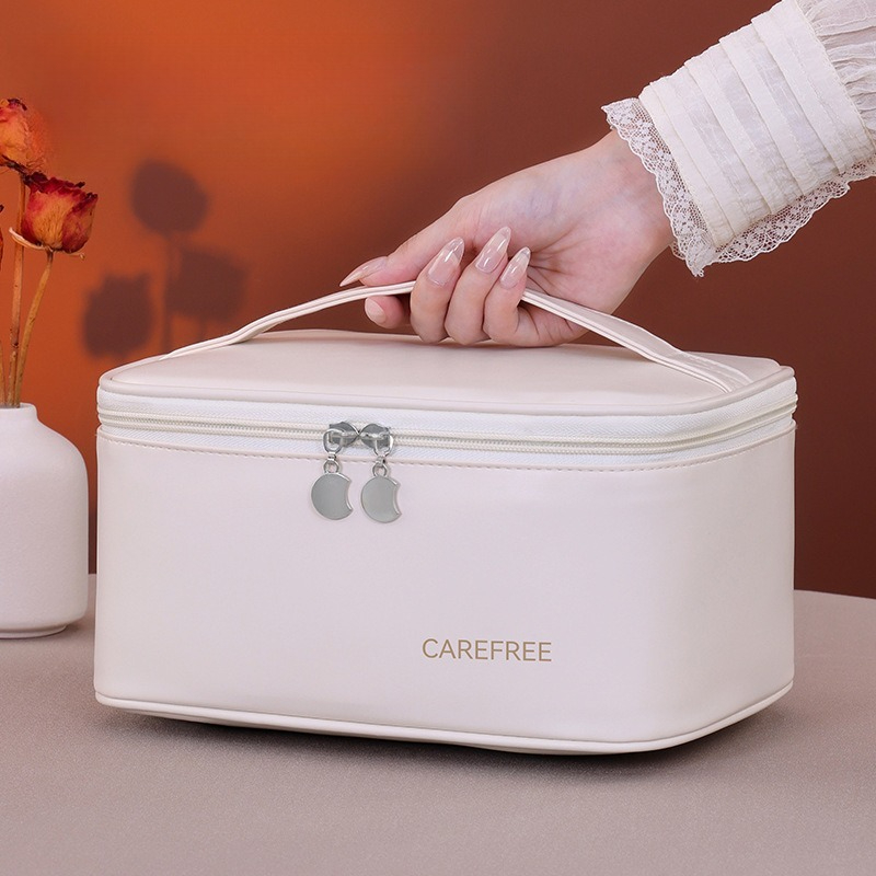 Luxury PU Makeup Bag for Women - Luxury Skincare Box บทวิจารณ์และราคา