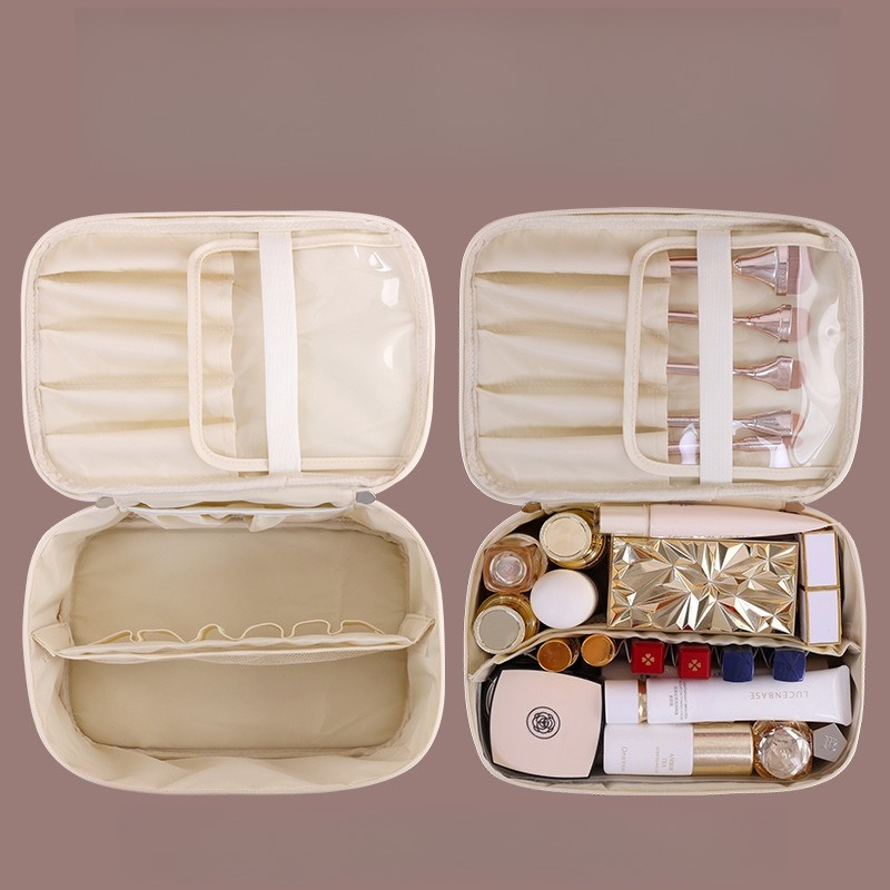 Luxury PU Makeup Bag for Women - Luxury Skincare Box บทวิจารณ์และราคา