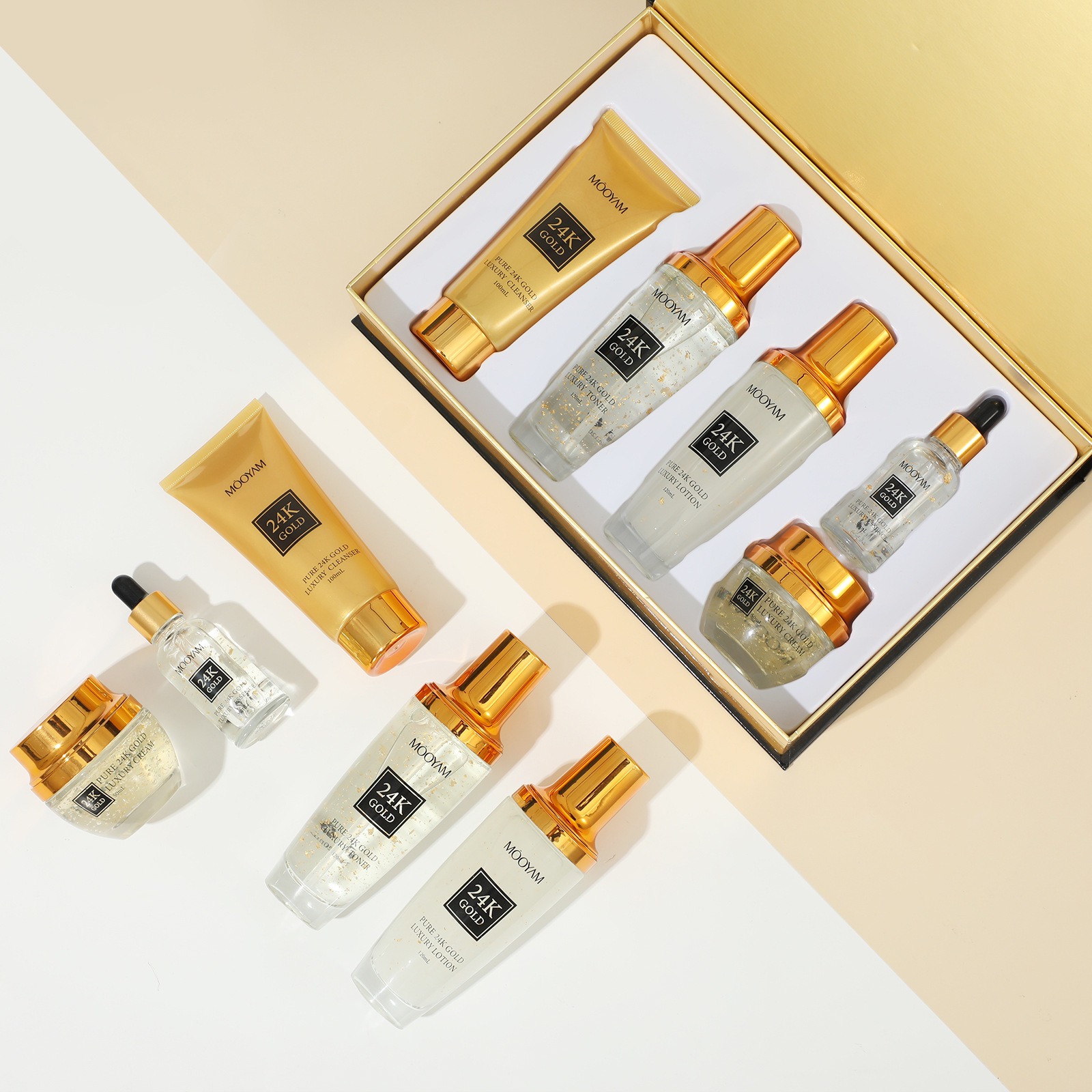 24K Gold LUXURY Moisturizin An - Luxury Skincare Anti Aging บทวิจารณ์และราคา