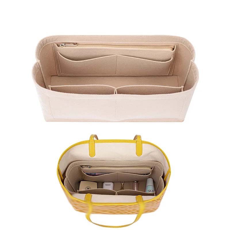 Felt Insert Bag Cosmetic Organ - Luxury Skincare Box บทวิจารณ์และราคา