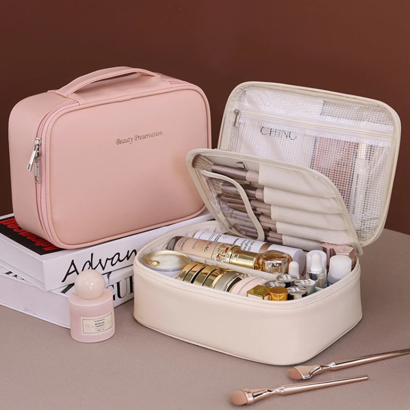 New Women's Large Capacity Cos - Luxury Skincare Box บทวิจารณ์และราคา